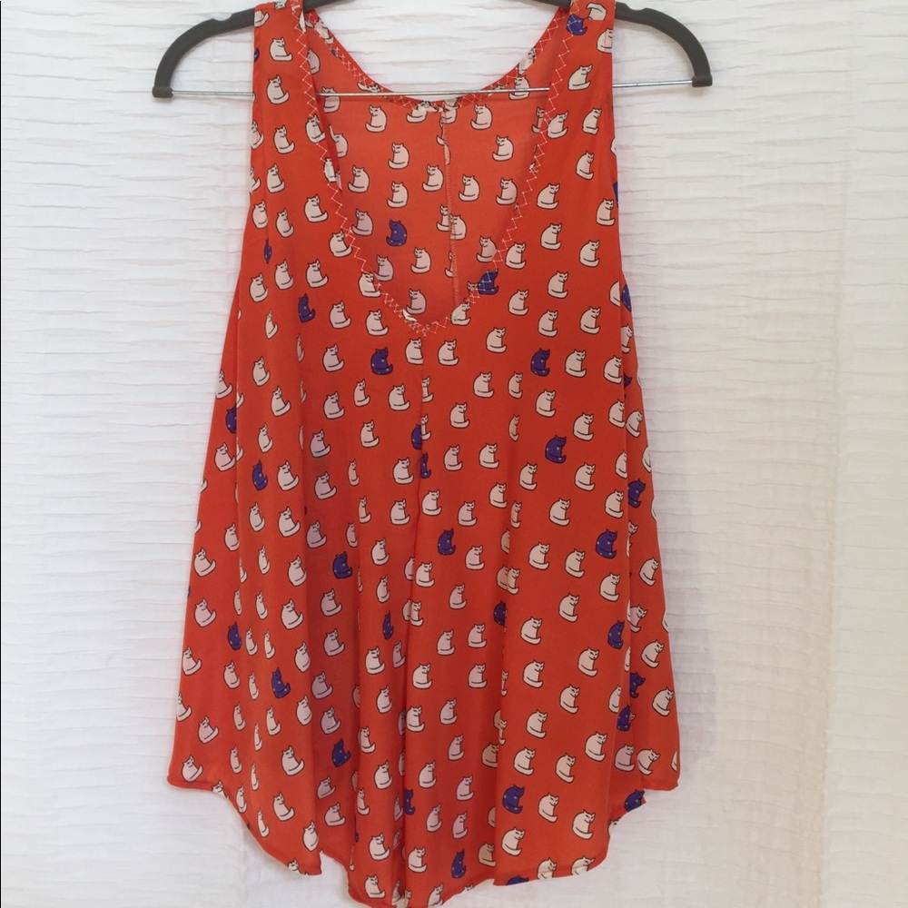 Kitty Tank Top - one size
